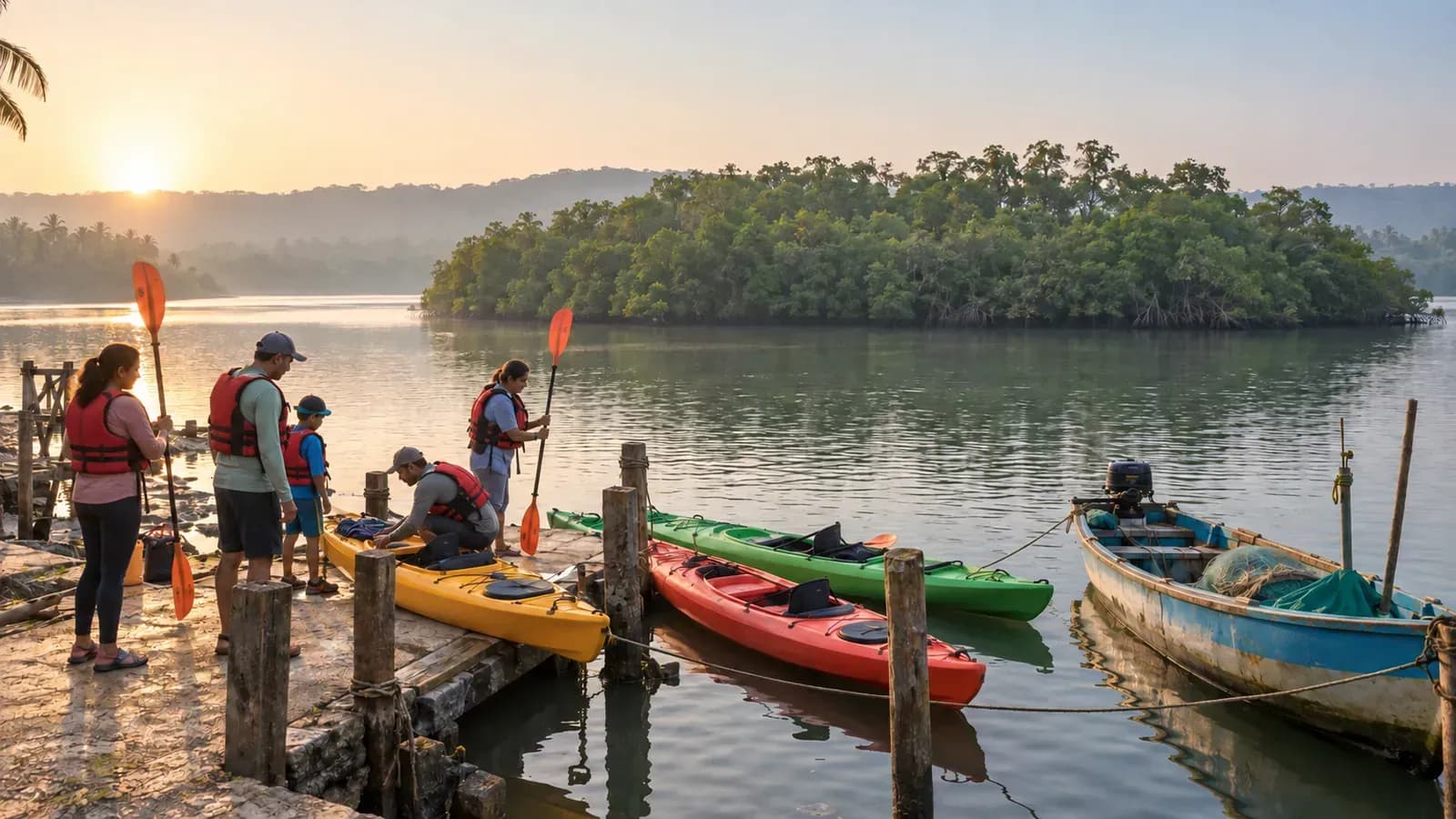 Arabo kayak and island hop: where it happens