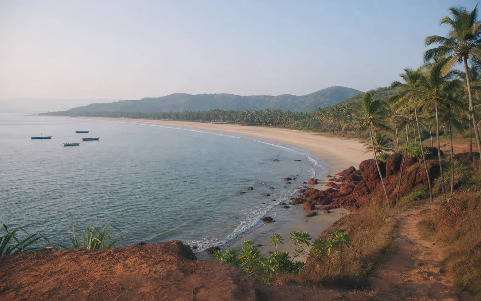 The quiet south Goa coast