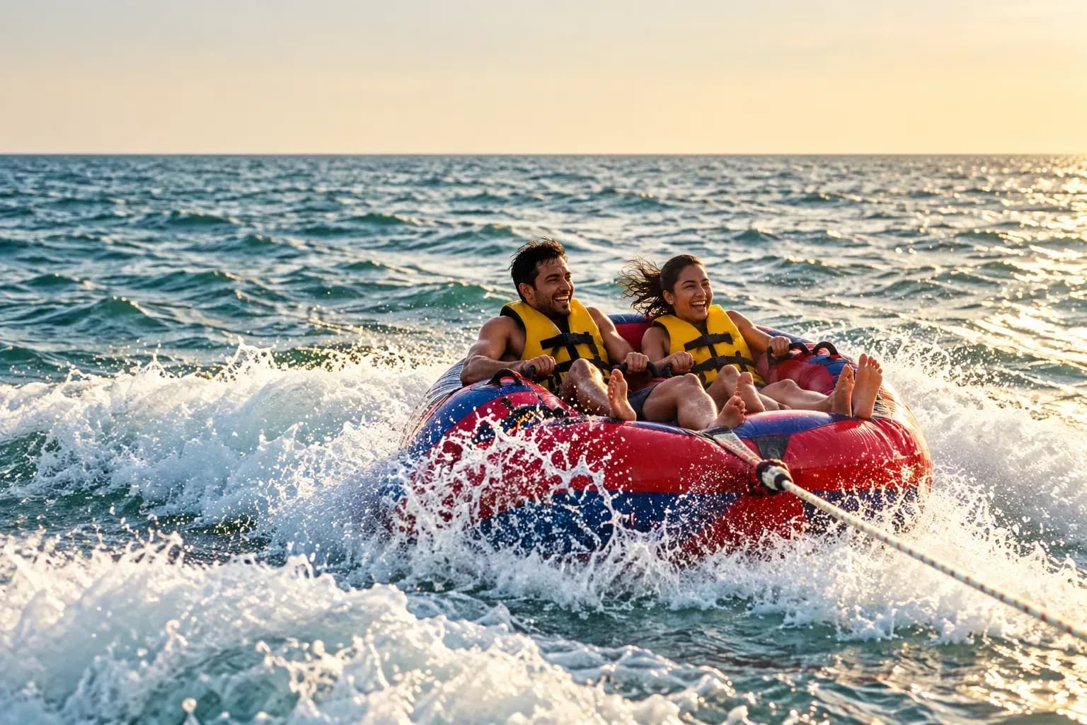 Bumper ride, reference-guided activity scene