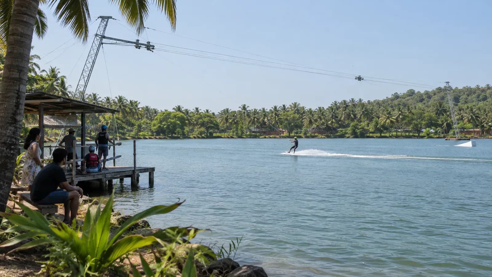Cable wakeboarding: where it happens