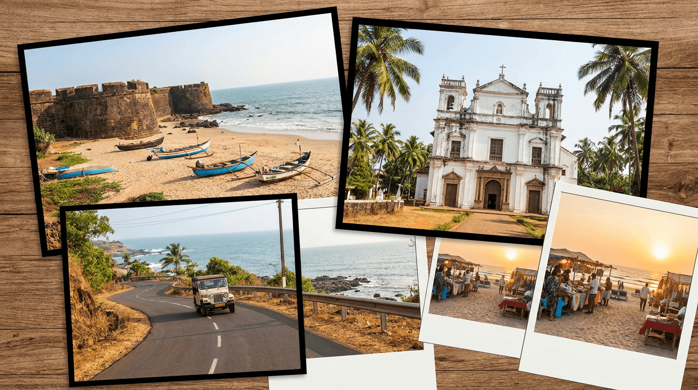 North and South Goa combined day tour