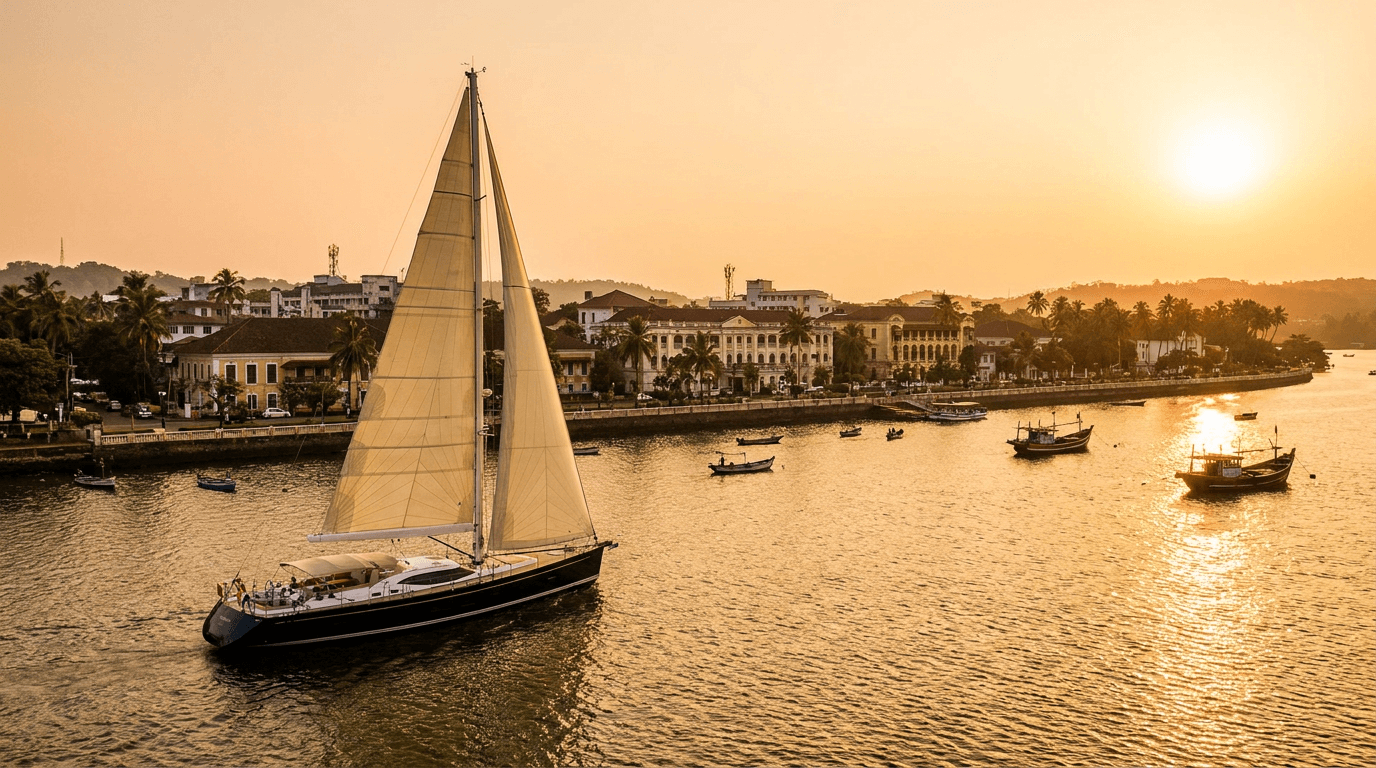 Private yacht packages from Panjim Goa