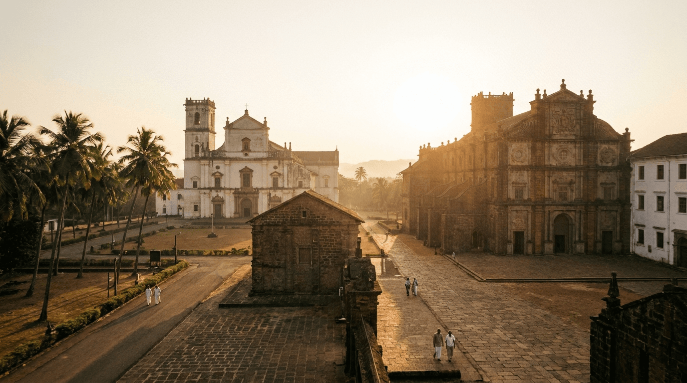 Latin Quarter and Old Goa churches tour