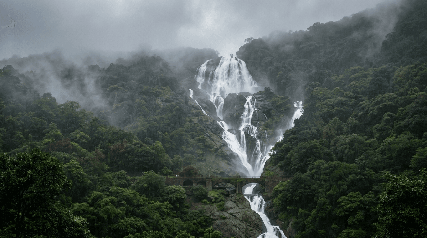 Dudhsagar Falls safari day trip Goa