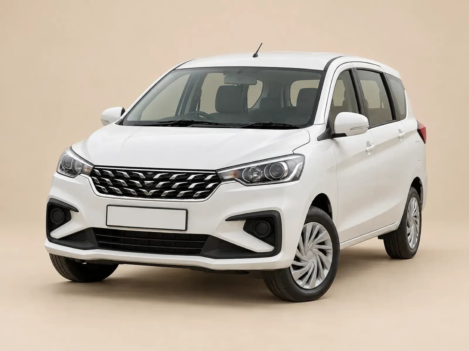 A Maruti Suzuki Ertiga, our seven-seater